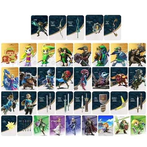 Zelda Amiibo Nfc Cards 